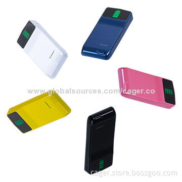 Cager Best Mini Good Design Power Banks with 3,000mAh Capacity, Sized 9.5*40*102mm
